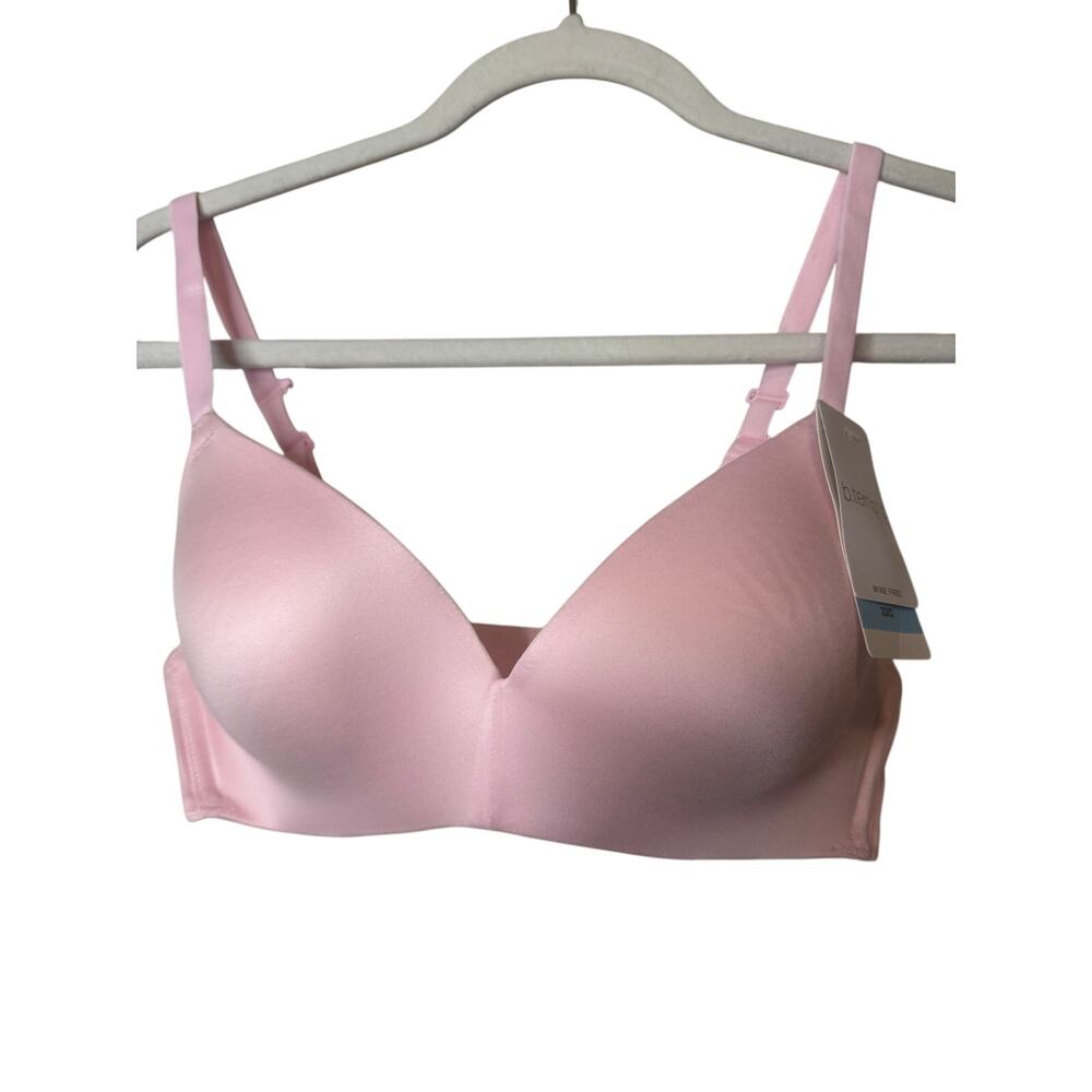B. Tempt'd by Wacoal Wire-Free T-Shirt Bra Soft Pink Color Size 32C New w/Tags